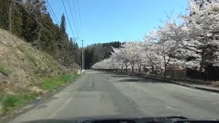 福島県道32号 01 柳津昭和線 昭和→柳津 車載