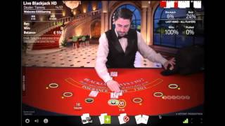 WIN 1200$ WITH BLACKJACK! 600$ BET! BIG WIN!