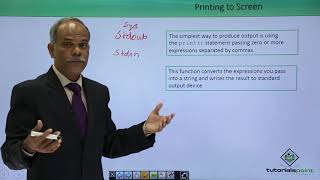 Python - Printing to Screen
