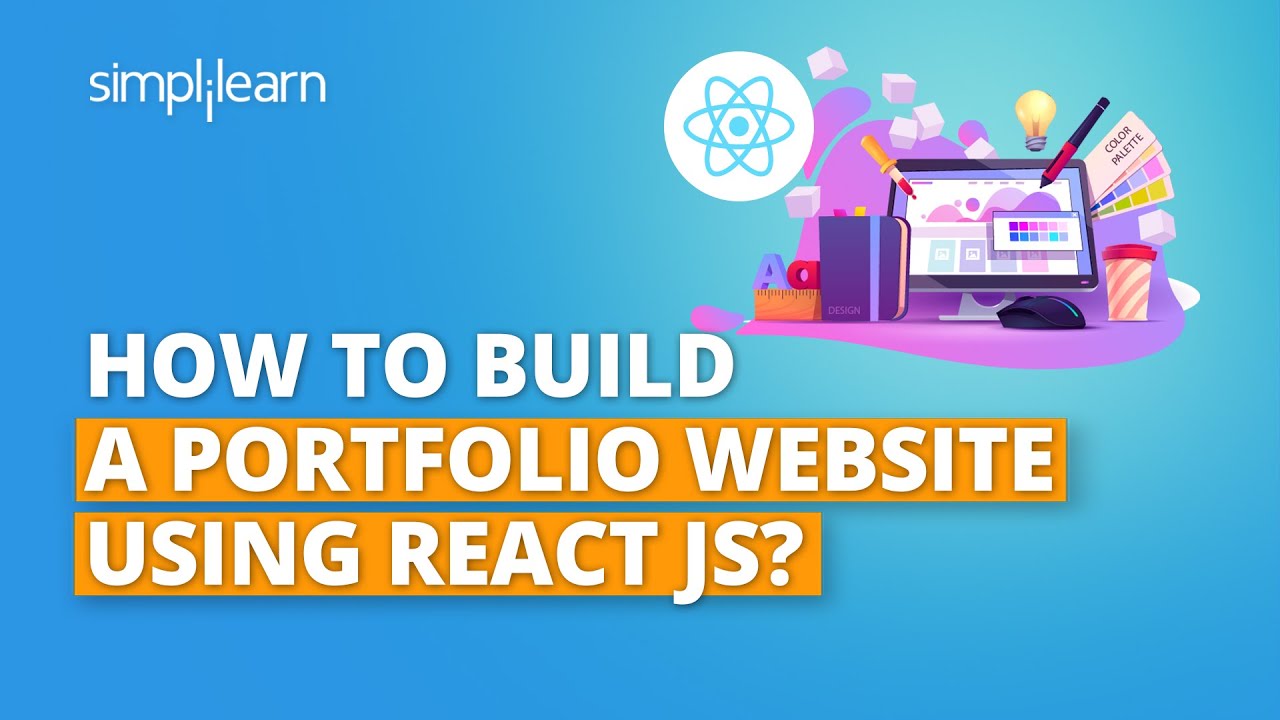 How To Build A Portfolio Website Using React JS? | React JS Projects ...