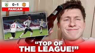 "POGBA TAKES US TOP OF THE PREMIER LEAGUE!" // BURNLEY 0 - 1 MANCHESTER UNITED [ FANCAM ]