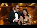 Julia Louis Dreyfus  wins an Emmy for Veep 2013