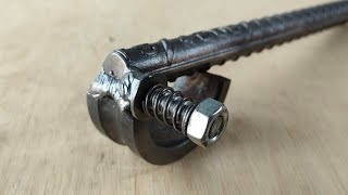 the welder's creative idea for making this cutting tool | handmade