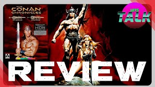 THE CONAN CHRONICLES - CONAN THE BARBARIAN AND DESTROYER - FILM & 4K BLU RAY REVIEW