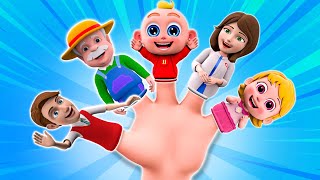 Baby Finger, Daddy Finger - Finger Family Song + More Nursery Rhymes \u0026 Kids Songs - Little Song PIB