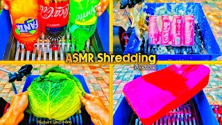 Satisfying ASMR Compilation | Fast Shredder Vs Slime, Jelly, BIG WaterMelon, Coca Cola And More Mxs