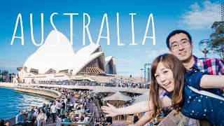 【Australia travel vlog - 澳大利亚旅行日志】南半球阳光正好！不如来潜水、抱考拉、调戏袋鼠 | 悉尼 - 黄金海岸 - 布里斯班 - 凯恩斯 ❤ 最萌身高差走遍世界