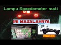 Atasi lampu speedometer ISUZU GIGA FVR/FVM mati