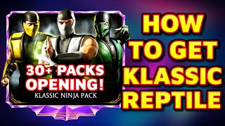MK Mobile. Klassic Ninja Pack Opening. How To Get Klassic Reptile. MK Mobile Pack Opening