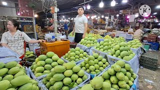 Chợ Đầu Mối Bình Điền Vào Mùa Xoài Và Bơ Đầu Mùa