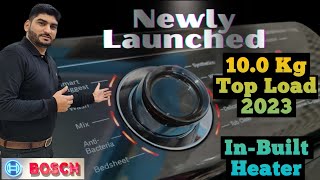 bosch new 10kg top load washing machine with inbuilt heater review | WOI105B0IN | best top load 2023