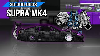 Toyota Supra MK4 | Pixel Car Racer | Full Carbon 30.000.000$