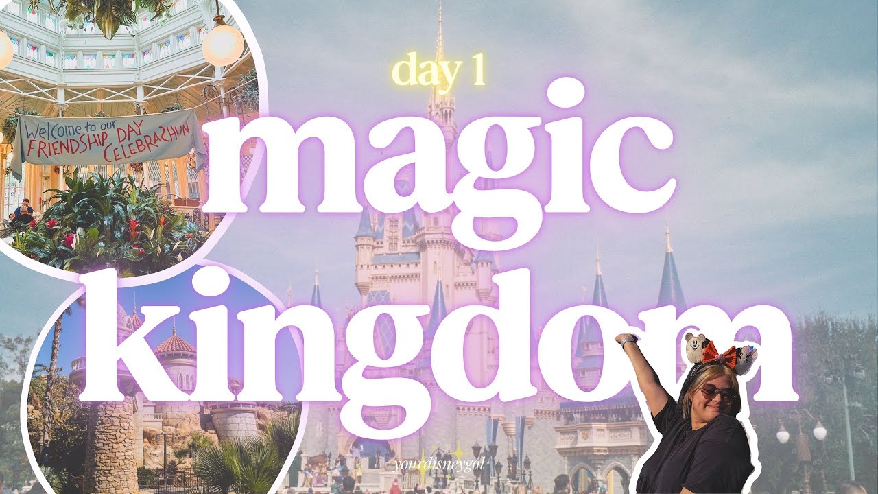 Disney World Vlogs I Day 1 Magic Kingdom Youtube
