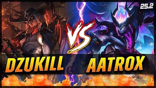 Dzukill - Yone vs Aatrox TOP Patch 25.S1.2 - Grandmaster Yone Gameplay