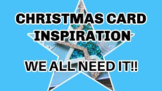 SIMPLE CHRISTMAS CARD INSPIRATION!!