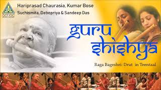 Hariprasad Chaurasia, Suchismita, Debopriya | Raga Bageshri Drut in Teentaal | Tabla: Sandip Das |