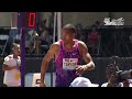 christian taylor jumps a huge 18.11 in the men s triple jump iaaf diamond league eugene 2017