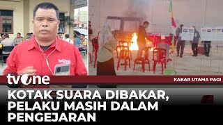 Kronologi TPS di Kota Sungai Penuh Jambi Dibakar OTK | Kabar Utama Pagi tvOne