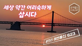 광안리 해변통신 623 - 세상 약간 어리숙하게 삽시다