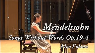 Mendelssohn: Songs Without Words Op.19-4  \