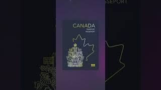 NEW 2023 Canada Passport just released!! 🇨🇦