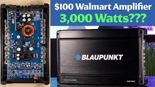 Blaupunkt AMP3000D - $100 Walmart Amp Testing....