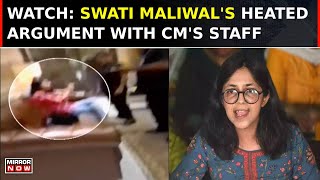 Swati Maliwal Assault Case: Video Shows Heated Argument With Arvind Kejriwal's Staff | Top News