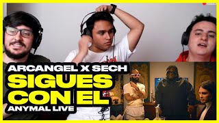 [Reacción] Arcangel x Sech - Sigues Con Él [Official Video]  - ANYMAL LIVE 🔴