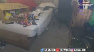 IShowSpeed lights his house on fire on stream