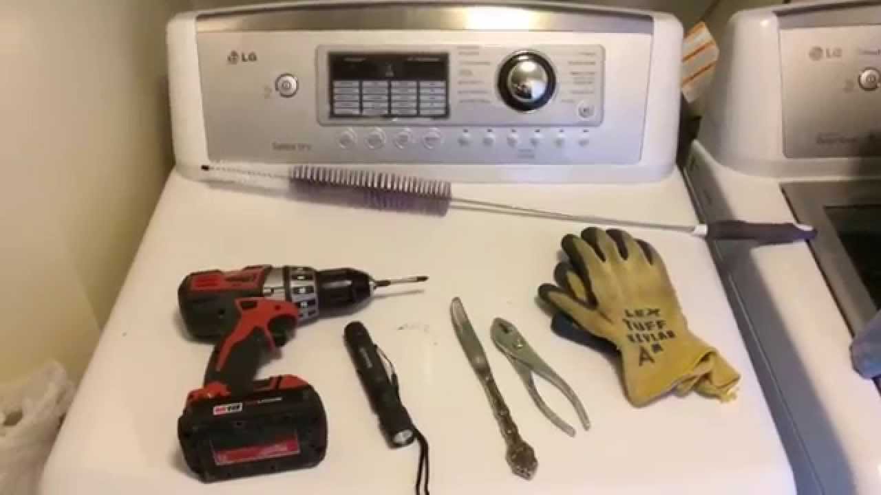 Lg Dryer Disassembly Youtube