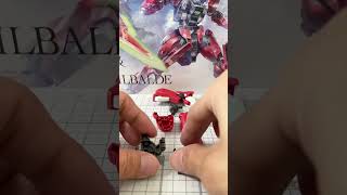 ダリルバルデHGガンプラを組立レビュー！[水星の魔女]  I build a “DARILBALDE” HG Gunpla! #shorts #水星の魔女 #ガンプラ #ガンプラ再販