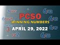 P55M Jackpot Ultra Lotto 6/58, EZ2, Suertres, 4Digit, and Megalotto 6/45 | April 29, 2022