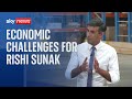 Inflation: What are the economic challenges Rishi Sunak is facing?