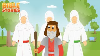 Abraham visited by Three Angels | Bible Stories for kids