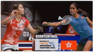 Yataweemin KETKLIENG vs Saloni Samirbhai MEHTA | Indonesia Masters 2024 Badminton