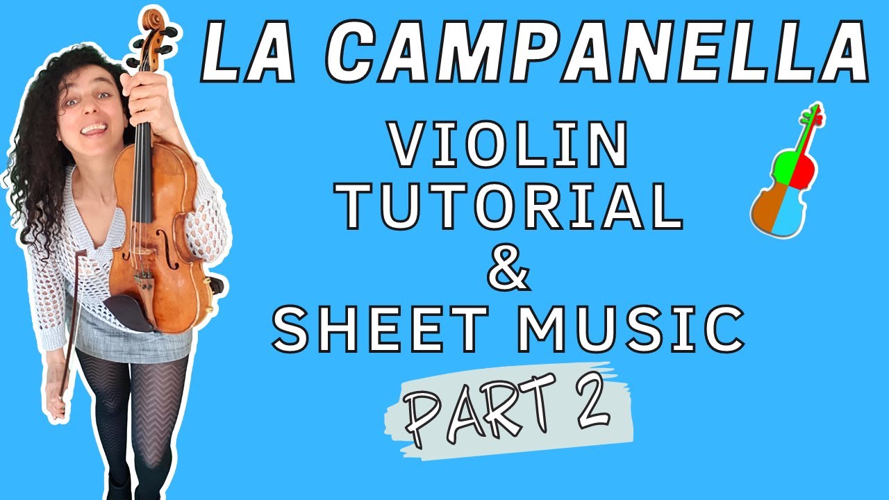 La Campanella рџћ Slow Motion Violin Tutorial With Color Coded Strings
