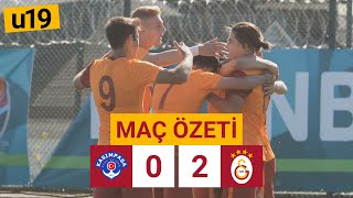 Özet | Kasımpaşa 0-2 Galatasaray | U19 Elit Gelişim Ligi