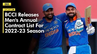 BCCI releases player contract list for 2022-23 season; Check new pay scale | Sports | DNA India