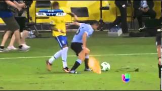 Neymar FAIL vs Uruguay