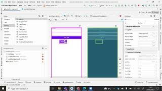 Java Calculator Application Part 1 Layout