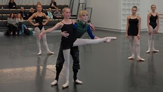 Sarah Lamb teaching for Dance Forward