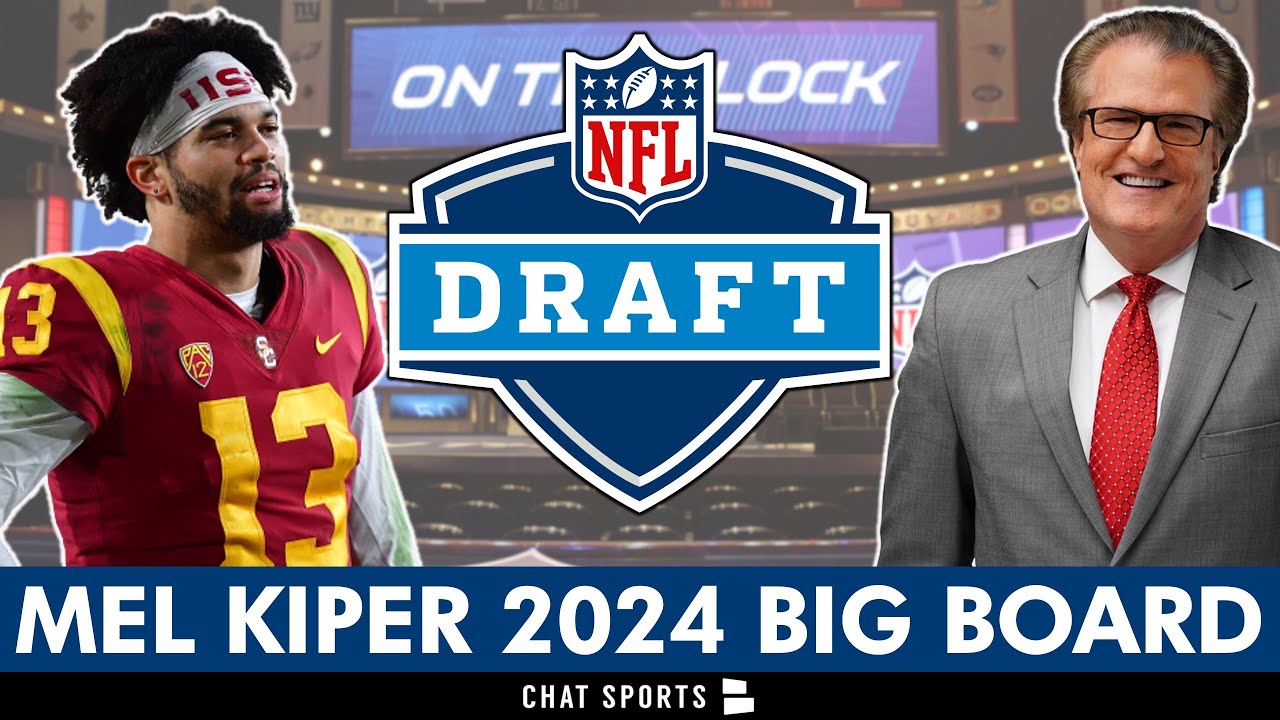 Mel Kiper’s 2024 NFL Draft Big Board: Top 25 Prospect Rankings - YouTube