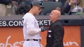 Aaron Judge CONTROVERSIALLY EJECTED for the FIRST Time EVER after 'Bulls--t' Call! Yankees vs Tigers