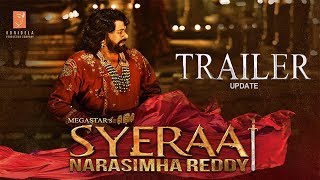 Sye Raa Narasimha Reddy Movie Trailer Update | Chiranjeevi | Surender Reddy | Ram Charan | Get Ready