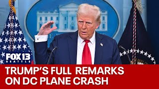 Trump questions role of helicopter pilot, air traffic control; faults Biden after deadly DC crash