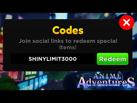 *NEW* WORKING ALL CODES FOR ANIME ADVENTURES IN 2024 JANUARY! ROBLOX ANIME ADVENTURES CODES