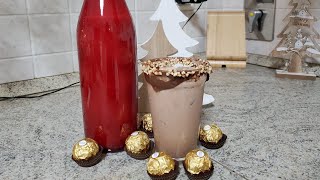 Como hacer Coquito de Ferrero Rocher y Nutella  (Puerto Rico)