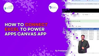 How to Connect Excel to Power Apps Canvas App | Dynamics 365 CE Excel Integration (Beginner to Pro)