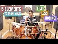 HOW TO MAKE Your FILLS LESS BORING! - 5 Elements For Tastier Fills