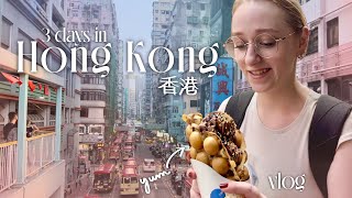 VLOG: Our first time in Hong Kong 🇭🇰 Markets, Food + Scenic Views